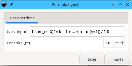 Formula (typst)