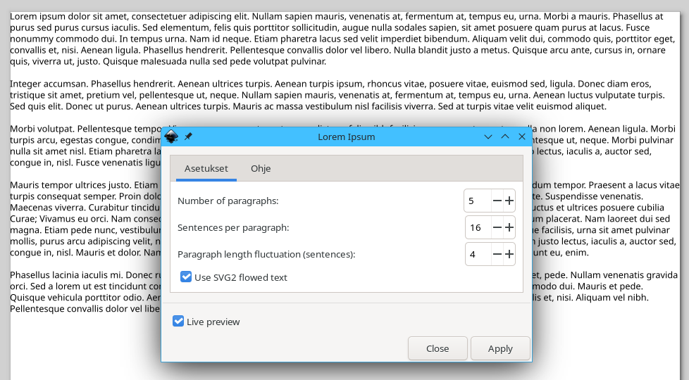 Lorem Ipsum -laajennus