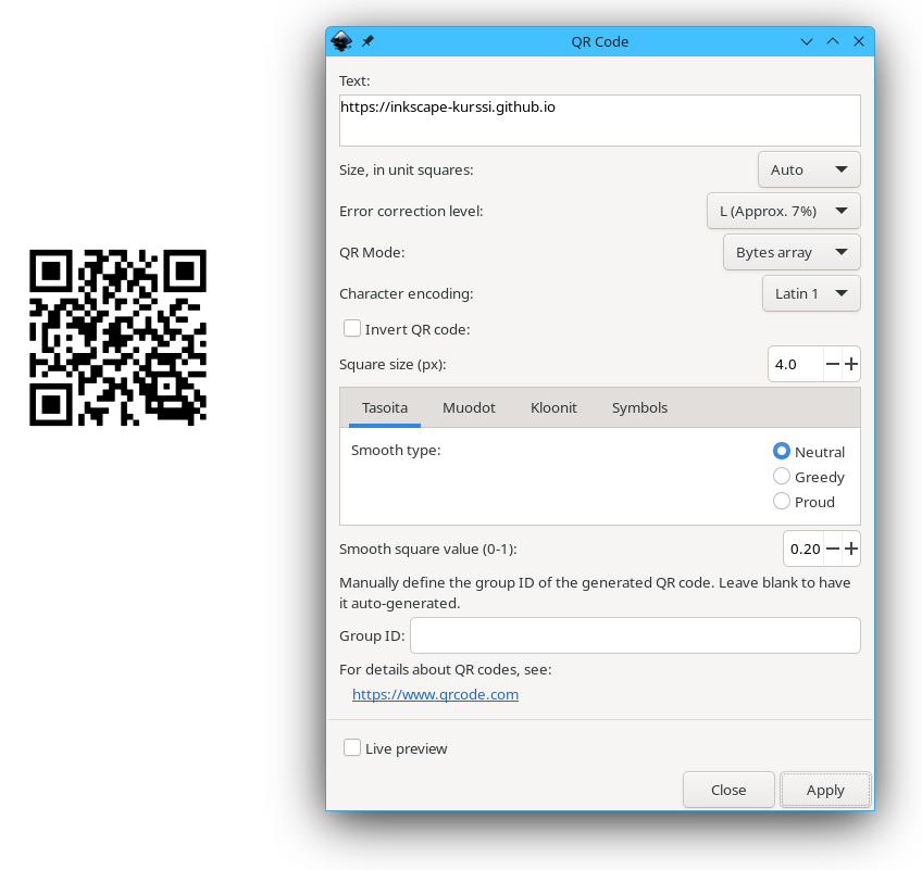 QR-koodi