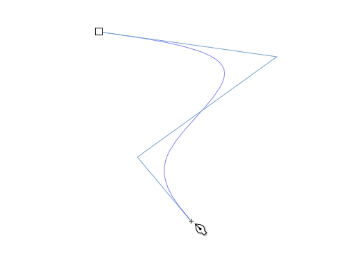 BSpline-polun piirtäminen